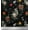 Black, variant on Soimoi Cotton Duck Fabric,Strawberry & Peony Floral Printed Fabric 1 Yard 42 Inch Wide