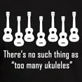 thumbnail image 3 of CafePress - Too Many Ukuleles (No Such Th Men's Fitted T Shirt - Men's Fitted T-Shirt, 3 of 4