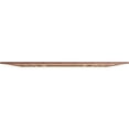 thumbnail image 3 of 18"OD x 6 5/8"ID x 3/8"T Raven Wood Fretwork Pierced Ceiling Medallion, Red Oak, 3 of 3