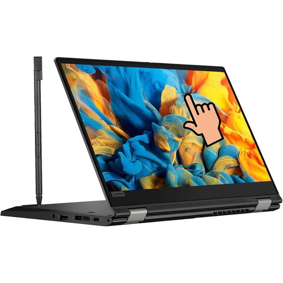 Restored Lenovo ThinkPad L13 Yoga Gen 2 IPS Touchscreen 2-in-1 13.3" FHD Intel Core i5-1135G7 8GB RAM 512GB NVMe SSD | Stylus Included