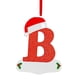 thumbnail image 1 of TQEHS 26 adornos navideños con letras en inglés para exhibiciones festivas colgantes F5I8, 1 of 6