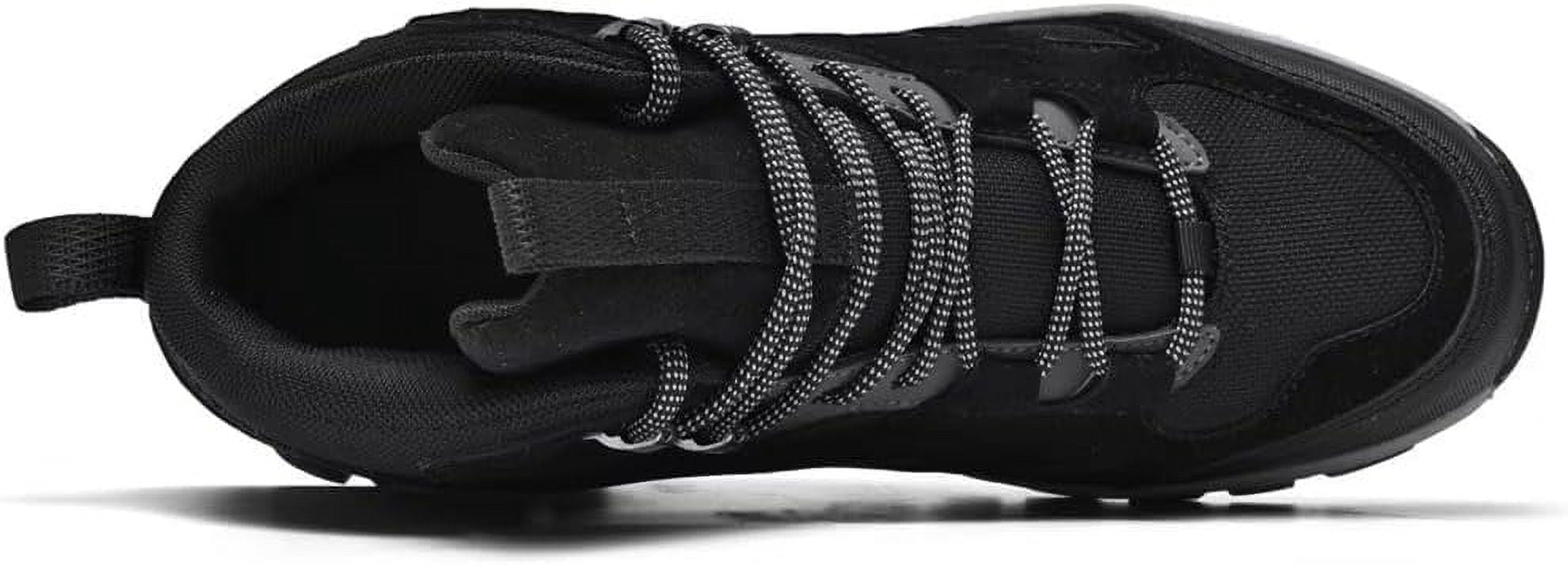 Hiking Shoes for Men with Arch Support Breathable Non-slip Lace-up Casual Walking Shoes Plus Size