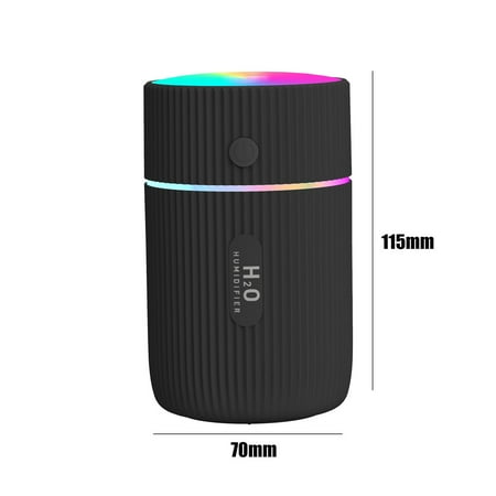 

Led Night Light Night Light For Kids Led Night Light Marquee Humidifier Portable Mini Humidifier Mist Humidifier with Night Light Black