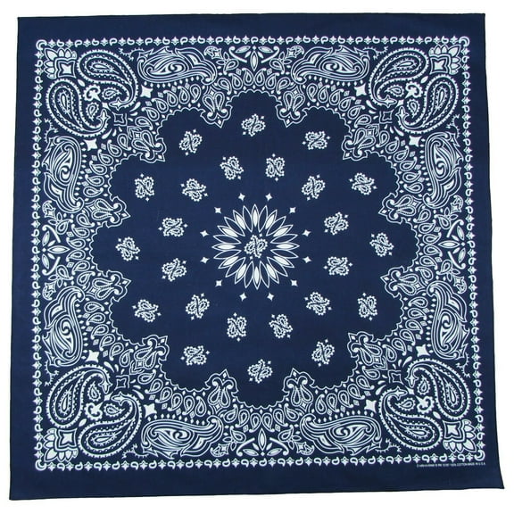 Bandanna Co XL Paisley 35" x 35"