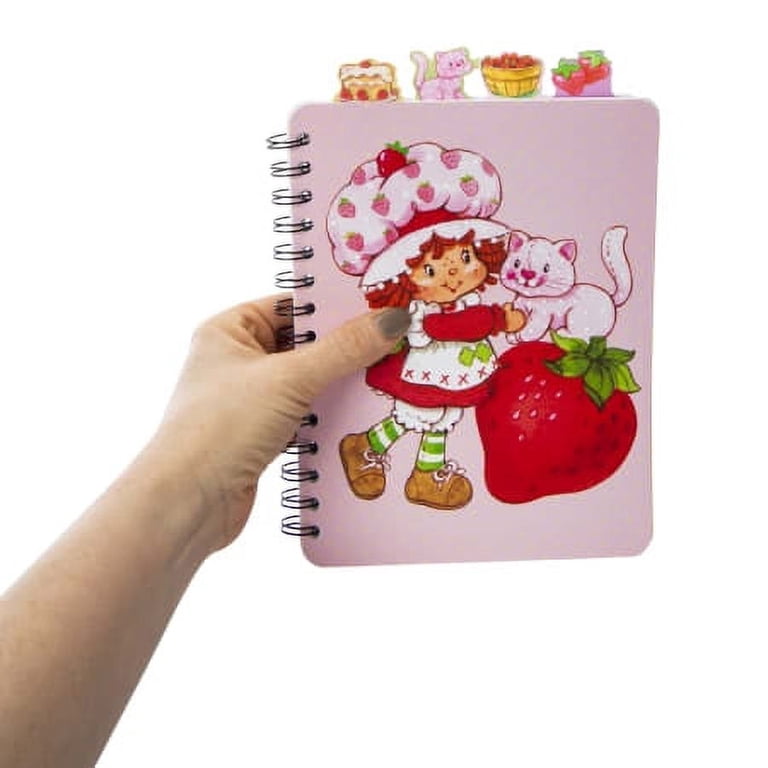 Wild Brain Strawberry Shortcake Vintage Style Spiral Tab Blank
