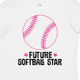 thumbnail image 4 of Inktastic Future Softball Star Sports Girls Toddler T-Shirt, 4 of 5
