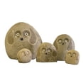 thumbnail image 2 of Stone Age Creations Family of Boulder Dogs 5 Pcs 4"x2 6" 8" 12", 2 of 5