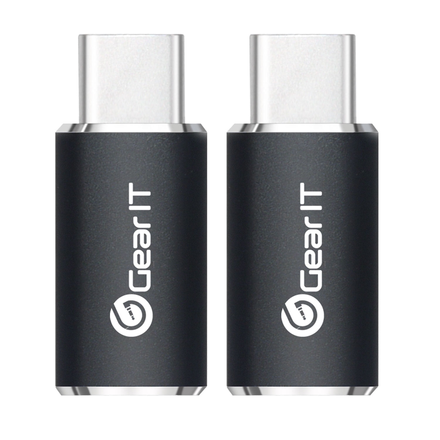 USB Type C Adapter, USBC to Micro USB Adapter, GearIT 2Pack Convert