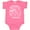 Hot Pink, variant on Inktastic Summer Vacation Mode Pensacola Beach Florida Boys or Girls Baby Bodysuit