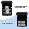 thumbnail image 2 of Caja de dinero KYODOLED Medium con cerradura de combinación negra, 2 of 9