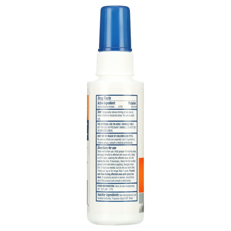 Pro Sense Itch Solutions Cat Hydrocortisone Spray 4 oz
