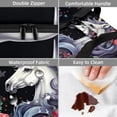 thumbnail image 4 of Unicorn Large Capacity Double Layered Insulated Lunch Bag, 2 Compartment Refrigerated Meal Bag for Hand Carry, 7.1x11.4x16.1 Inches, 4 of 6
