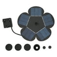 thumbnail image 2 of Solar Fountain,Plum Blossom Design Style,Quick Start And Easy Installation,Widely Used In Outdoor Garden Pond Fountain, 2 of 8