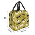 thumbnail image 4 of Kdxio Horsemen In Horseraces Print Insulated Lunch Bag,Reusable Tote Lunch Box for Women Men,Leakproof Cooler Lunch Bags for Work Office Travel Picnic, 4 of 6