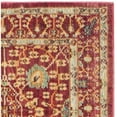 thumbnail image 4 of SAFAVIEH Valencia Weston Floral Bordered Polyester Runner Rug, Red, 2'3" x 8', 4 of 5