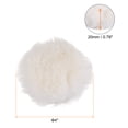 thumbnail image 2 of 3Pack Wool Buffing Pads 4 inch Wool Polishing Pad Soft Buffing Pads Polishing Wheel with Hook and Loop, 2 of 6
