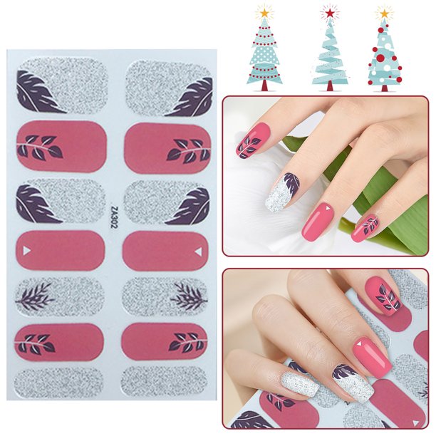 Press On Nails Nails Nail Stickers Flower Style Full Wraps Polish