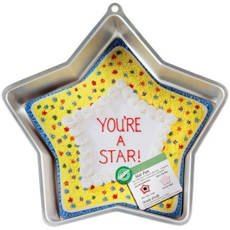 Wilton Novelty 12.75"x12.75" Shaped Cake Pan, Star 2105-2512