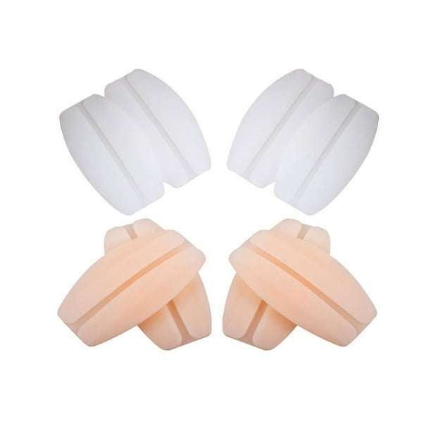 4 Pairs Bra Strap Cushions Holder, Silicone Bra Strap Cushions Holder Non-slip  Shoulder Protectors Pads, Bra Cushions Pads For Women Ladies, Beige and  White 
