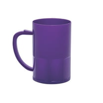 Fun Express 14 oz. Purple Reusable Plastic Mugs - 12 Pieces