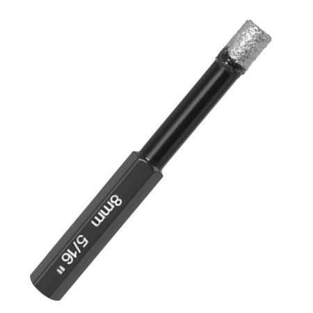 

Yungwalm Diamond Drill Bits Glass And Tile Drill Bit Diamond Tipped Drill Bits For Porcelain Ceramic Tile Glass Hexagonal Shank 1/4 5/8 Inch Hollow Core first-rate