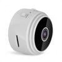 Cámara IP 1080P Soporte de 360 grados Cámara WiFi Seguridad doméstica (Blanco)