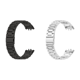 thumbnail image 1 of Correa reloj con metal acero inoxidable para Galaxy Fit 3 SM-R390 () negra, 1 of 8
