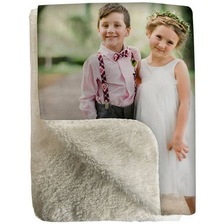 50x60 Sherpa Fleece Photo Blanket