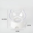 thumbnail image 2 of ACDANC Ceramic Raised Cat Bowls,Cat Bowls Elevated Tilted Elevated Food Or Water Bowls,Stress Free,Backflow Prevention, 2 of 7