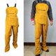thumbnail image 3 of Ropa de soldadura Ropa de soldadura de piel , cuero resistente resistente al calor, delantal para de trabajo de , delantal para soldadura, - El 114cm, 3 of 8