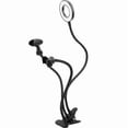 thumbnail image 2 of USB LED Ring Light with Phone Holder and Microphone Clip for Live Streaming, 2 of 5