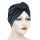 thumbnail image 2 of Turbante africano Jygee Disc, ingenioso, preatado, elegante, de alta elasticidad, para la cabeza, para mujer, color negro, 2 of 5