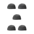 thumbnail image 3 of Jumpingount Beanie Wool Climbing Chic Keep Warm Fleeded Hat Multiusos Invierno para deportes al aire libre Cooling Skull Caps Gris oscuro Gris oscuro 5piezas, 3 of 6