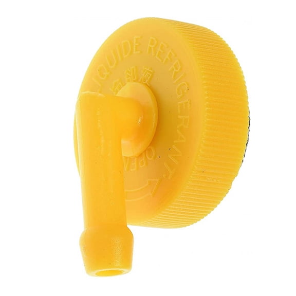 KarParts360 For Honda Accord 1990-2017 Coolant Reservoir Cap | Yellow And Black | Made Of Plastic And Rubber | Twist Type | Threaded On Attachment Type | Replacement For 19102PM5A00, 19103R8AA00