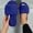 Blue, variant on Women's Open Toe Fuzzy House Slippers Solid Color Single Strap Non-Slip Sole for Casual Indoor Outdoor Winter Daily Wear(Wine,42)