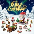 thumbnail image 5 of 24Years Christmas building block toy blind box set Xmas Advent Calendar Bricks DIY Educational Toys Kit Gift For Kids Adults, 5 of 10