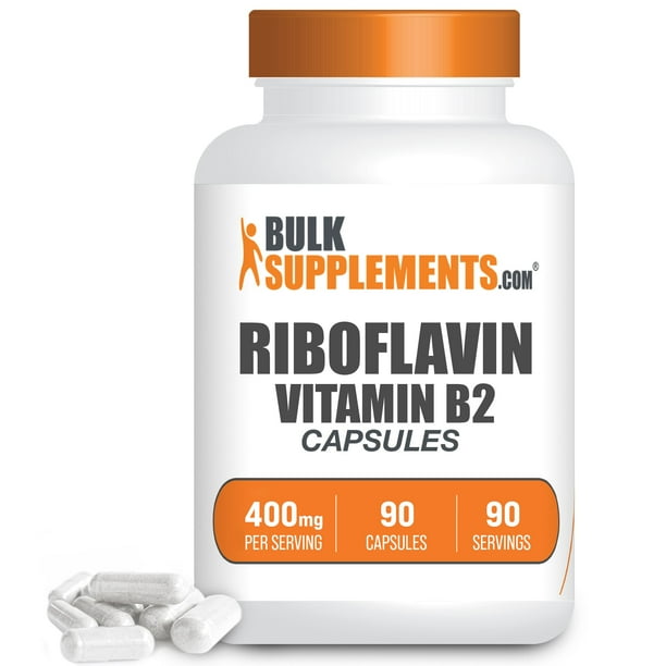 Riboflavin (Vitamin B2) Capsules, 400mg Vision