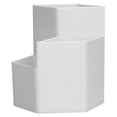 thumbnail image 3 of Plastic Pen Holder, Compression Resistance Pen Cup Holder 3 Grids Design  For Office For Study Room For Classroom, 3 of 8