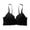 Black, variant on MVRLSH Sports Jelly Bras for Women Full Coverage Unlined Lace Underwire Lifting Support Casual lette Underwear Strapless Bra