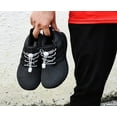 thumbnail image 3 of JHB Cordones elásticos para zapatos sin atar (cada uno/48", 1 par) Cordones elásticos de látex para zapatillas de deporte para niños y adultos Ormromra WMZL-1918-3, 3 of 7