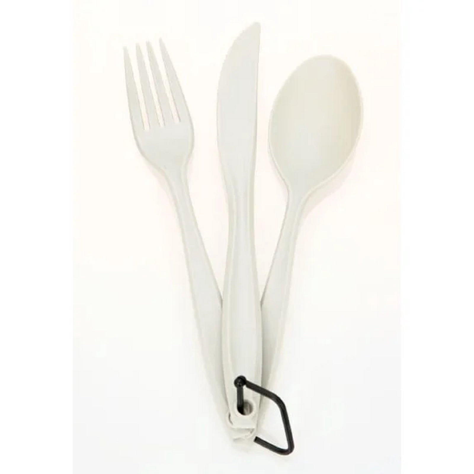 Ozark Trail 3-Piece Polystyrene Spoon, Fork and Knife Flatware Set