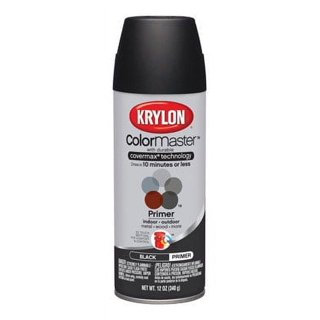 Krylon K02732007 Krylon Fusion All-In-One Black Matte 12 oz. Spray Paint,  Multi-Surface, (1 Piece, 1 Pack) 