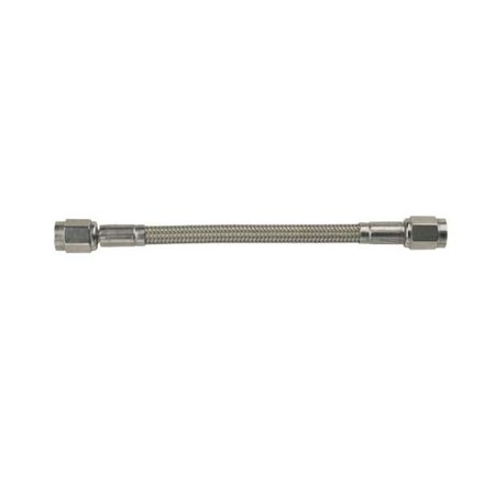 

#3 Hose Assembly 8in Length w/Str. Fittings