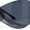 Black, variant on XL Oversized Duckbill Curved Wrap Rimless Shield Plastic Sunglasses Black