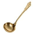 thumbnail image 4 of BESTOYARD Stainless Steel Soup Spoons Gold Cooking Ladle 1Pack, 4 of 7