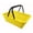 Golden Yellow, variant on SAMMART Collapsible Basket with Handle 8L (2.1 Gallon) - Portable Outdoor Picnic Basket/Crate - Foldable Basin for Washing Dishes,Camping,Hiking