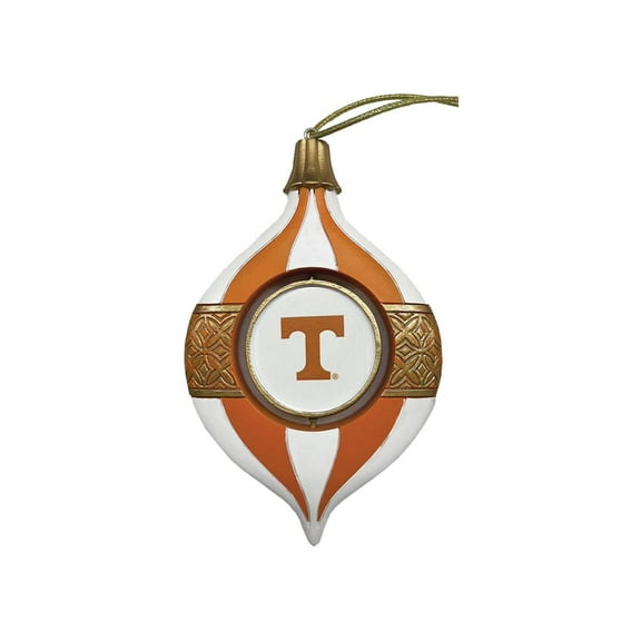 Tennessee Volunteers Two-Piece 5.5" Spinning Bulb Ornament Set