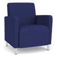 thumbnail image 1 of Lesro Chaise d'Invité de Réception Lounge Ravenna en Bleu, 1 of 5