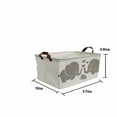 Auchen Collapsible Nursery Bin Waterproof Fabric Storage Box Baby
