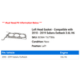 thumbnail image 2 of Left Head Gasket - Compatible with 2010 - 2019 Subaru Outback 3.6L H6 2011 2012 2013 2014 2015 2016 2017 2018, 2 of 2
